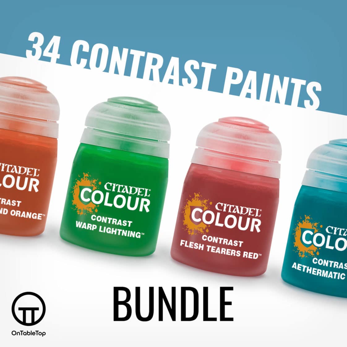 Contrast Paints Bundle - Wave One Collection (2019, 34 paints)