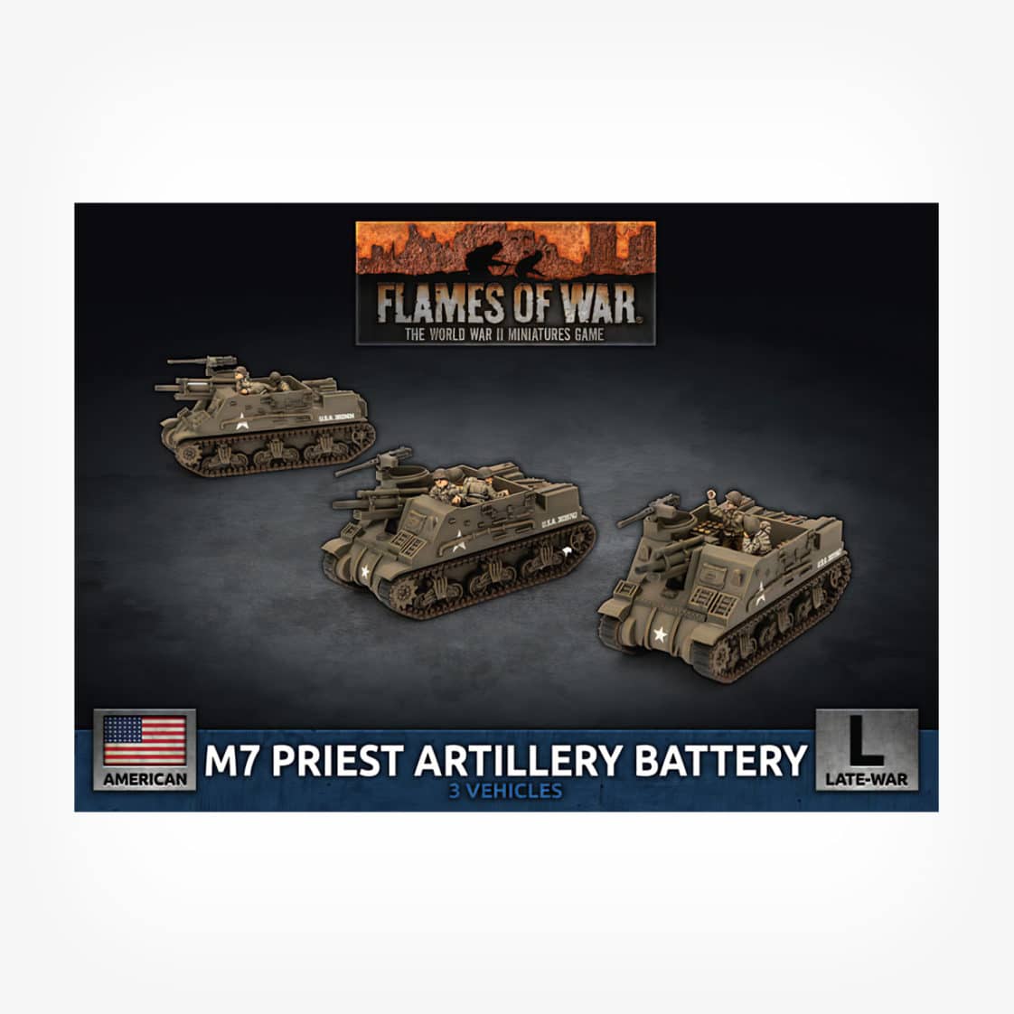 M7 Priest Artillery Battery (Plastic)