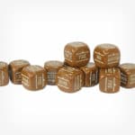 Bolt Action Orders Dice – Brown (12)