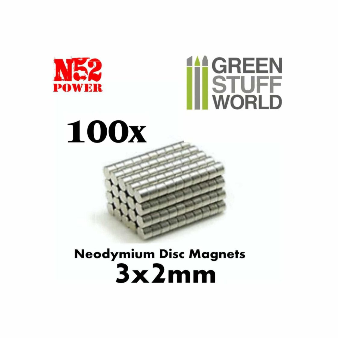 Details about   N52 3x2mm 