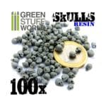 100x Resin Skulls GSW-1343