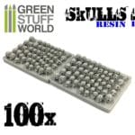 100x Resin Skulls GSW-1343