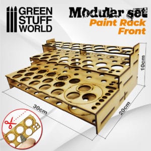 Modular Paint Rack - Front