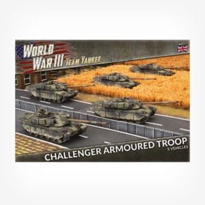 Challenger Armoured Troop (x5 Plastic)