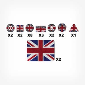 WWIII British Token Set