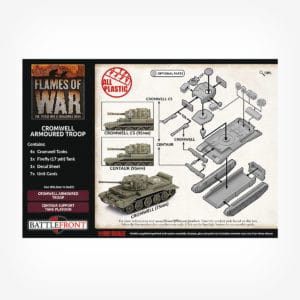 Cromwell Armoured Troop (x5 Plastic)