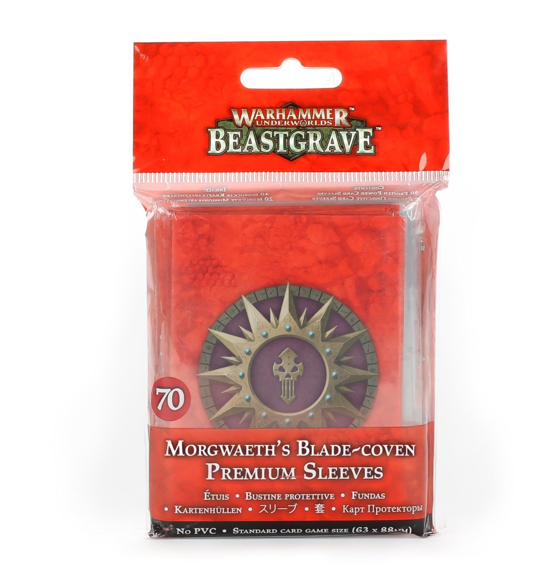 WH Underworlds: Morgwaeth's Blade-coven Premium Sleeves