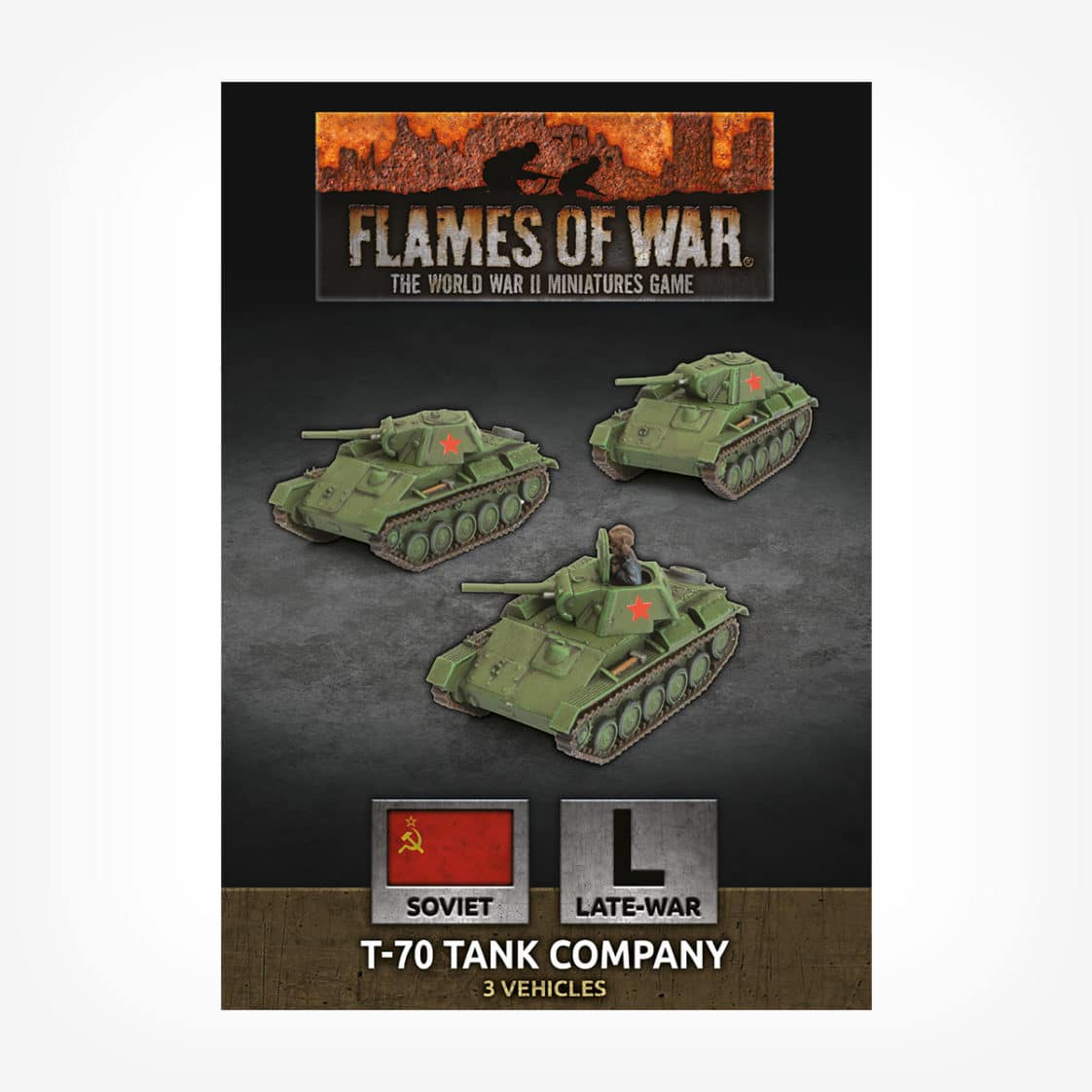T-70 Tank Company (x3 Plastic)