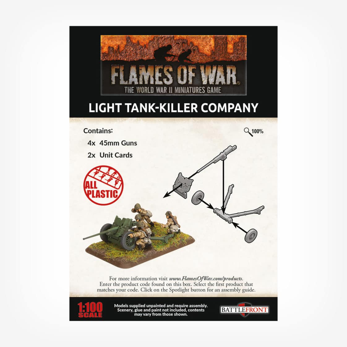 Light Tank-Killer Company (x4 Plastic)