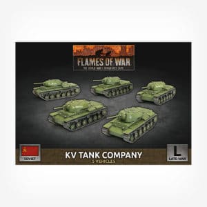 KV-8 Flame-Tank Company (x5 Plastic)