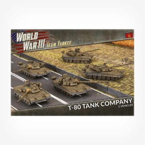 T-80 Tank Company (x5 Plastic)