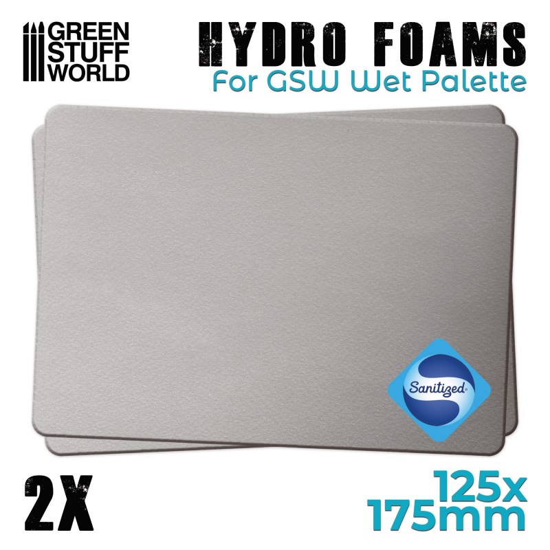 Hydro Foams x2 (for GSW Wet Palette)