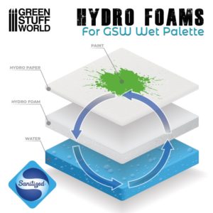 Hydro Foams x2 (for GSW Wet Palette)