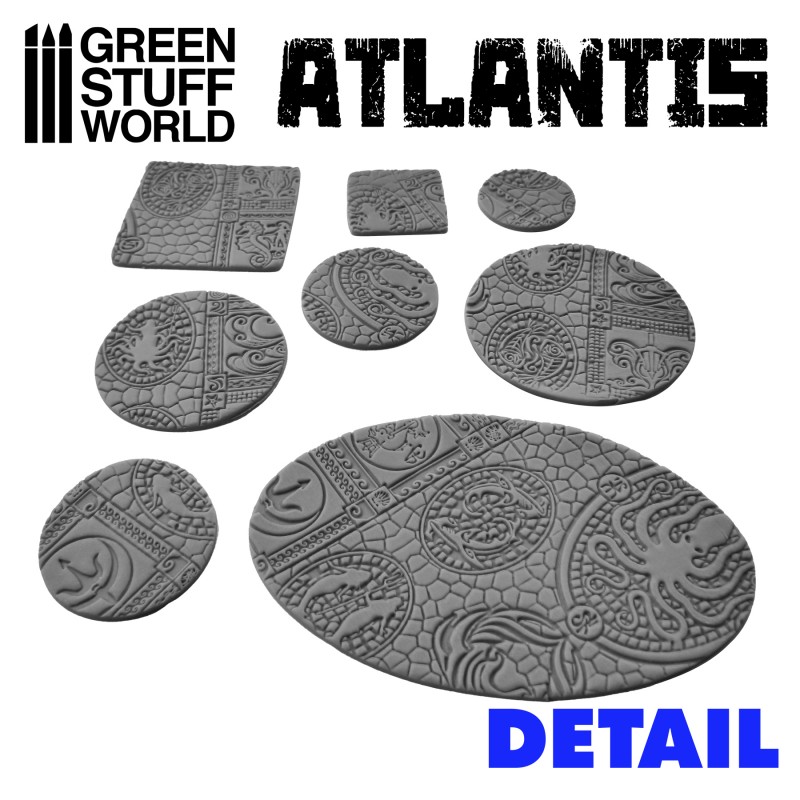 Textured Rolling pin - Atlantis