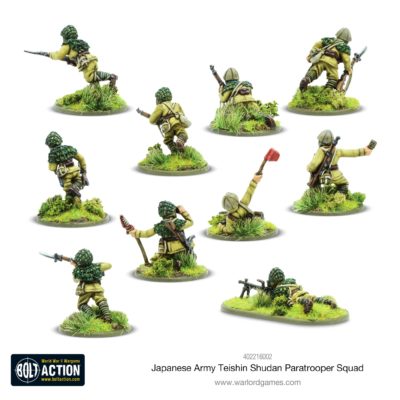 Japanese Teishin Shudan Paratrooper Squad – OnTableTop Store