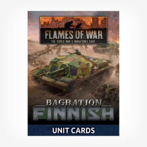 Bagration: Finnish Unit Cards