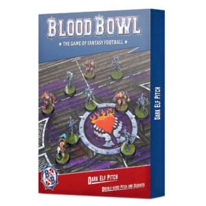 Blood Bowl: Dark Elf Pitch & Dugouts