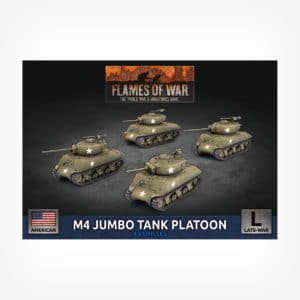 M4 Jumbo Tank Platoon