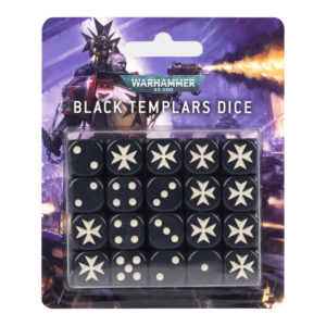 Warhammer 40000: Black Templars Dice