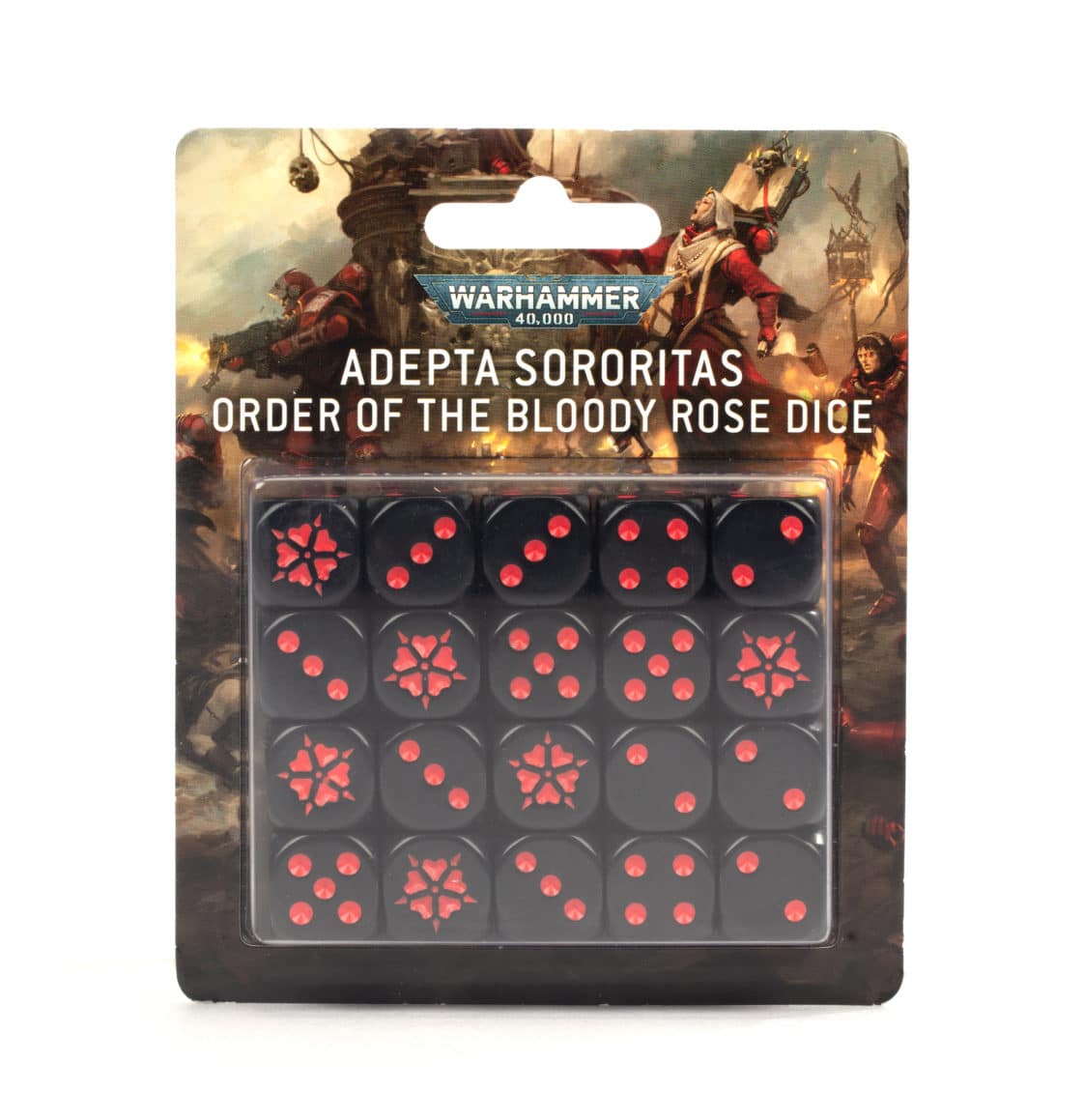 Adepta Sororitas: Order of the Bloody Rose Dice
