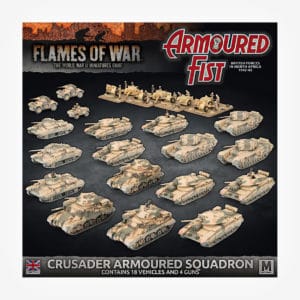 British Desert Rats Army Deal - Crusader Armoured Squadron