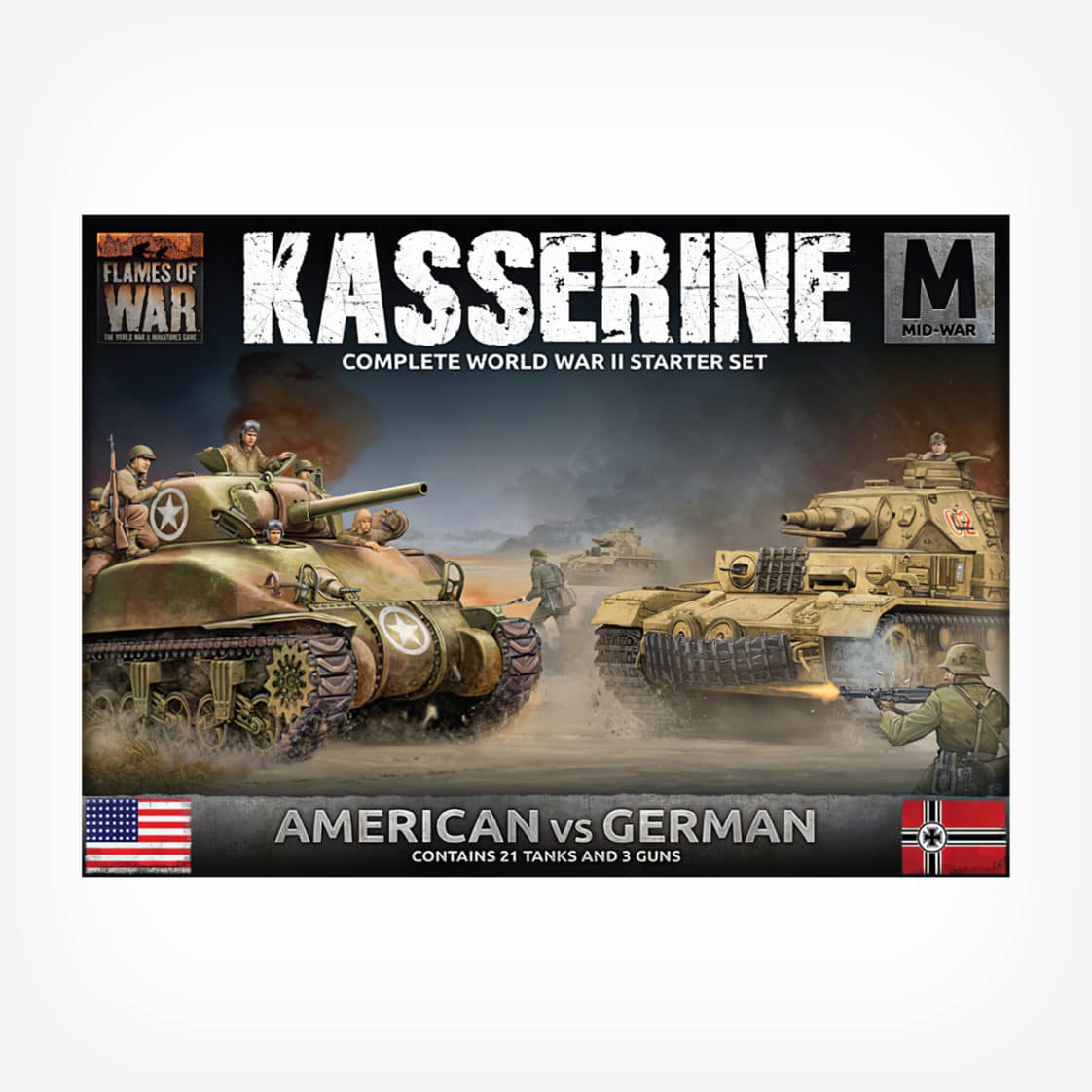 Desert Starter Set - Kasserine (US vs Germany)