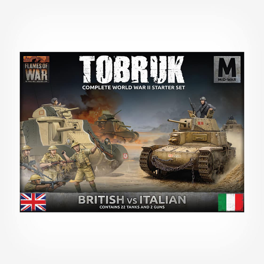 Desert Starter Set - Tobruk (Italy vs Britain)