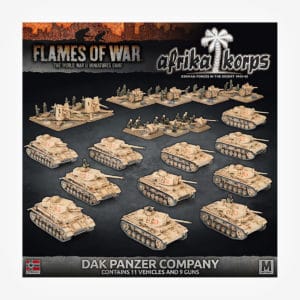 German Afrika Korps Army Deal - DAK Panzer Company