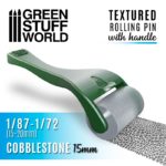 Rolling pin with Handle – Cobblestone 15mm