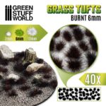 Grass Tufts – 6mm Self-adhesive – Burnt