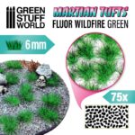 Martian Fluor Tufts – Fluor Wildfire Green