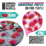 Martian Fluor Tufts – On Fire Purple