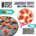 Martian Fluor Tufts – Neo-titan Orange