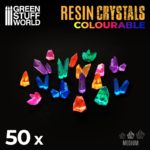 Clear Resin Crystals – Medium