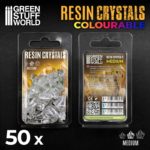 Clear Resin Crystals – Medium