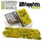 Blossom Tufts – 6mm Self-adhesive – Yellow Flowers