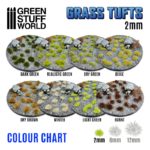 GreenStuffWorld Grass Tuft 2mm Range