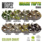 GreenStuffWorld Grass Tufts 6mm Range