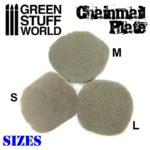 GreenStuffWorld Texture Plate Chainmail Size Guide