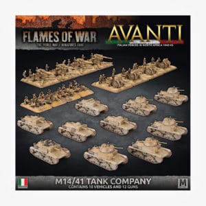 Italian Avanti Army Deal - M14/41 Tank Company