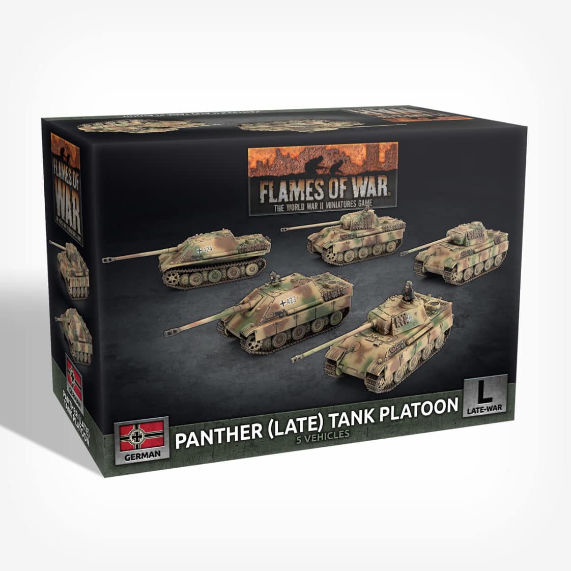 Panther (Late) Tank Platoon (x5)