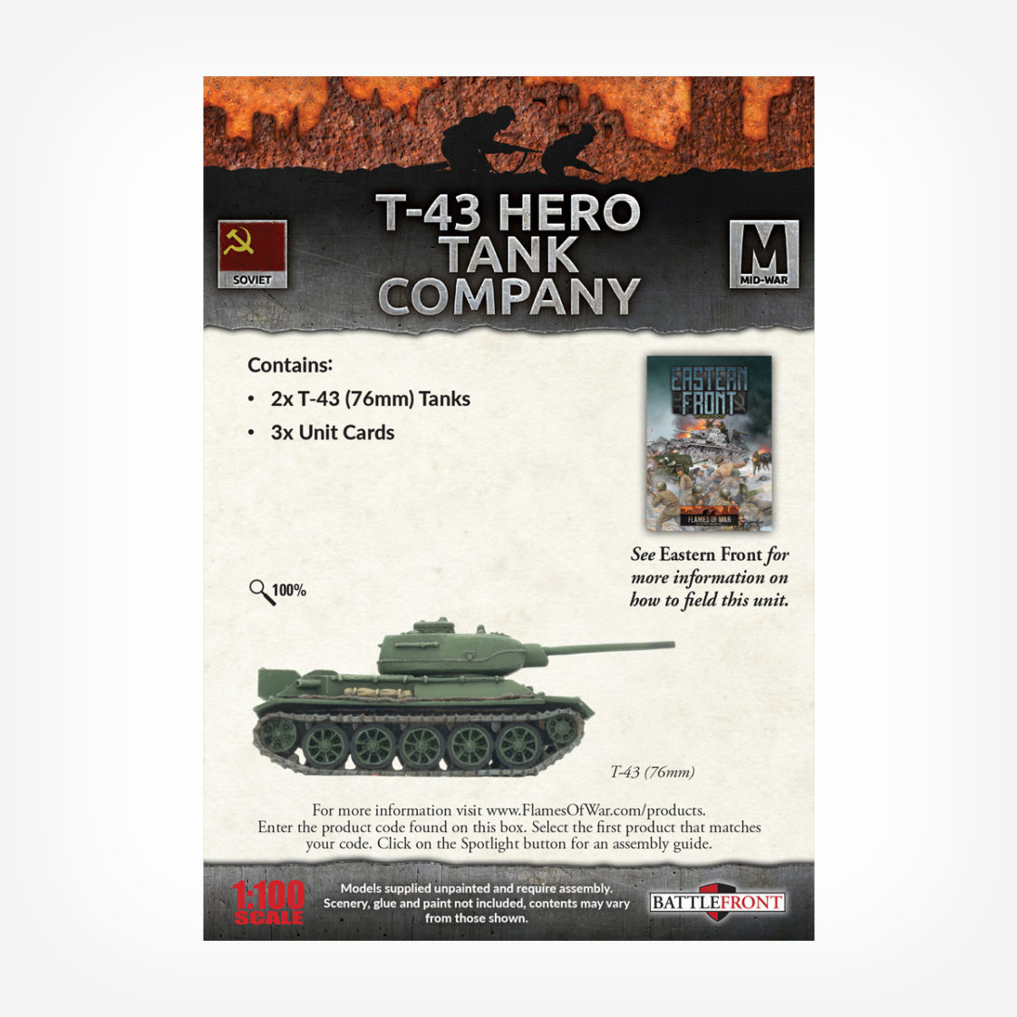 T-43 Tank Company (x2)