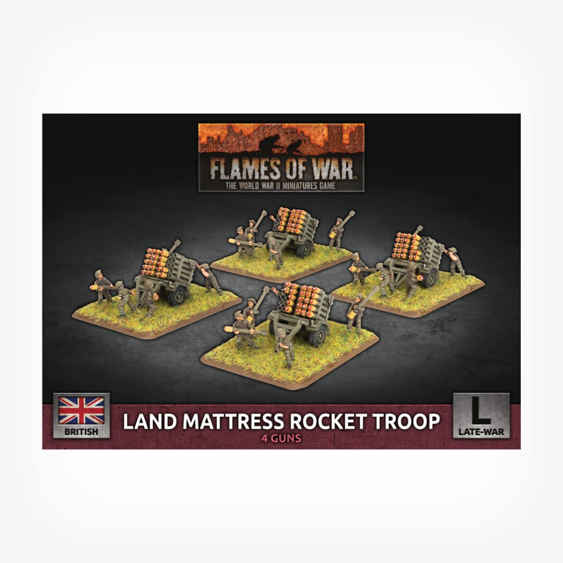 Land Mattress Rocket Troop (x4)