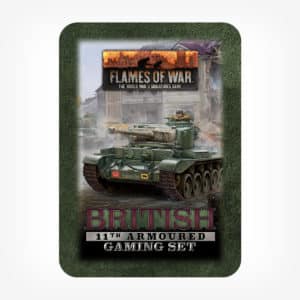 British 11th Armoured Gaming Set