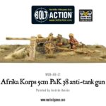 Afrika Korps 5cm PaK 38 Anti-Tank Gun