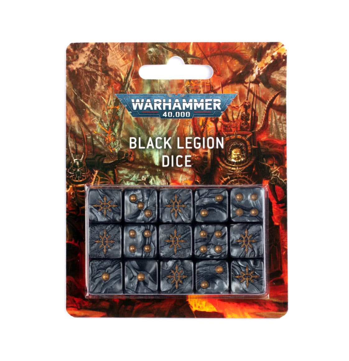 Warhammer 40,000 Black Legion Dice
