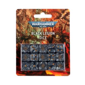Warhammer 40,000 Black Legion Dice
