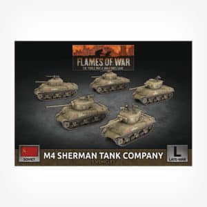 M4 Sherman Tank Company (x5)