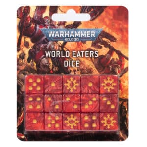Warhammer 40,000: World Eaters Dice