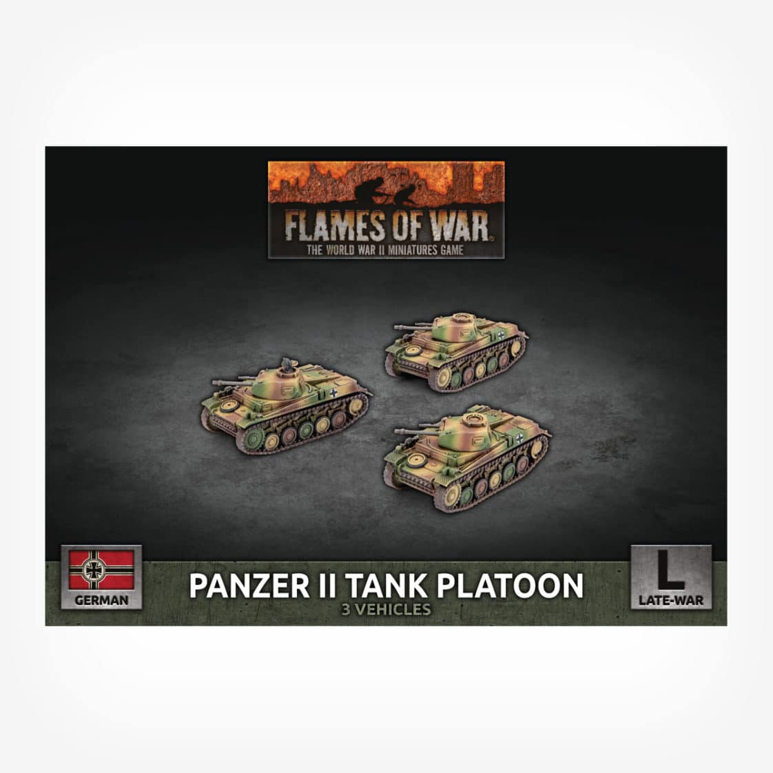 Panzer II Tank Platoon (x3)